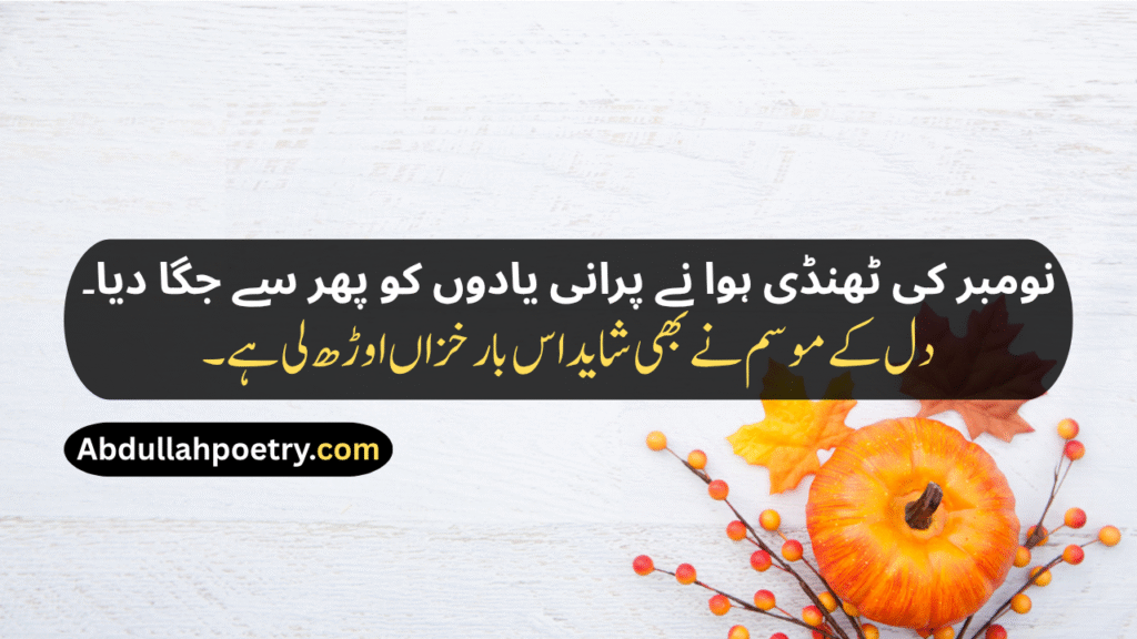 November Poetry
November Poetry In Urdu
November Poetry In Urdu 2 Lines
November Poetry In Urdu 2 Lines Copy Paste
November Poetry In Urdu Text
November Sad Poetry
November Love Poetry
Alvida November Poetry 
November Shayari
November Shayari 2 Lines
November Sad Shayari
November Love Shayari
Alvida November Shayari
November Shayari In Punjabi
November Shayari In Hindi
November Shayari In English